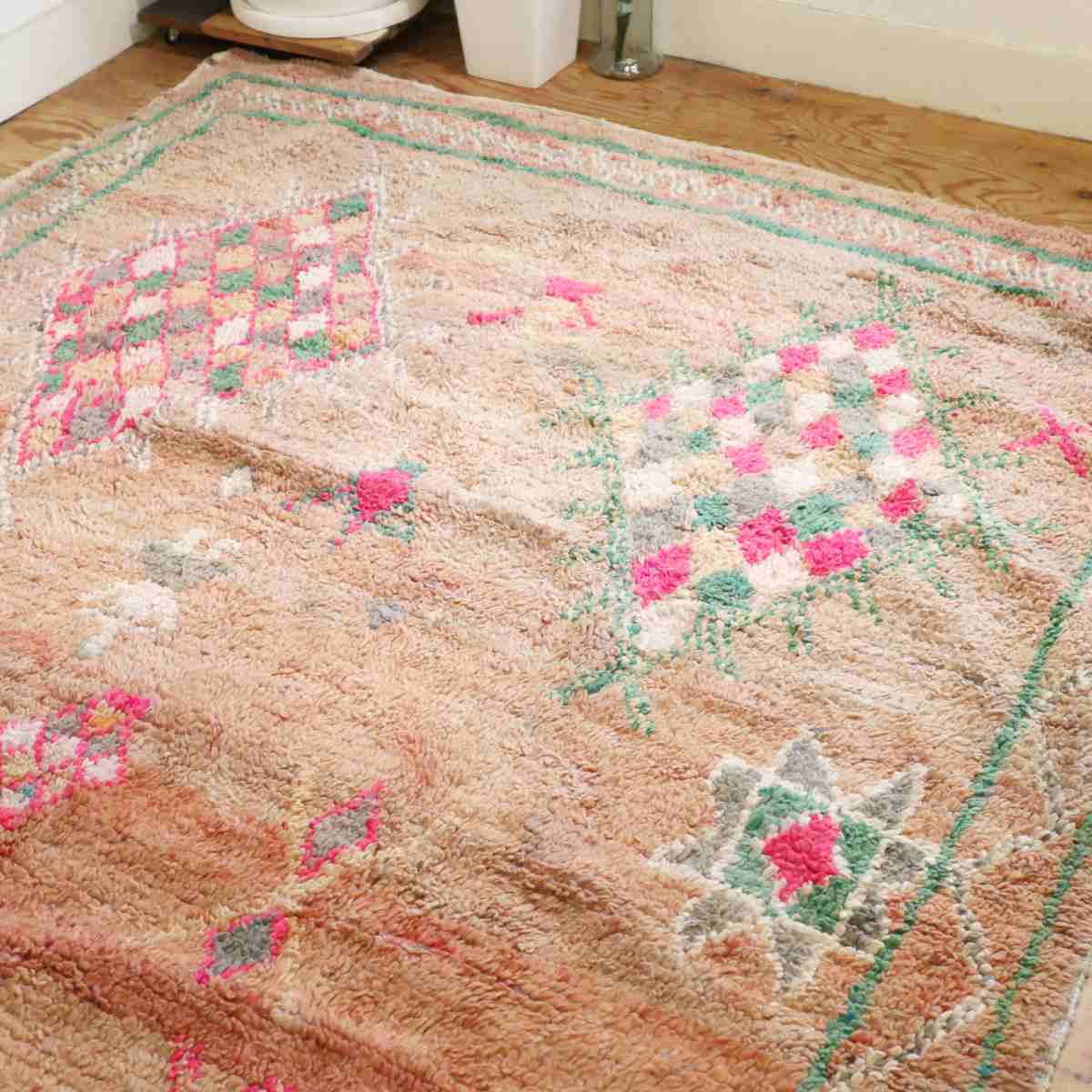 モロッコ / MAROC ボシャルウィット モロッカンラグ 中古