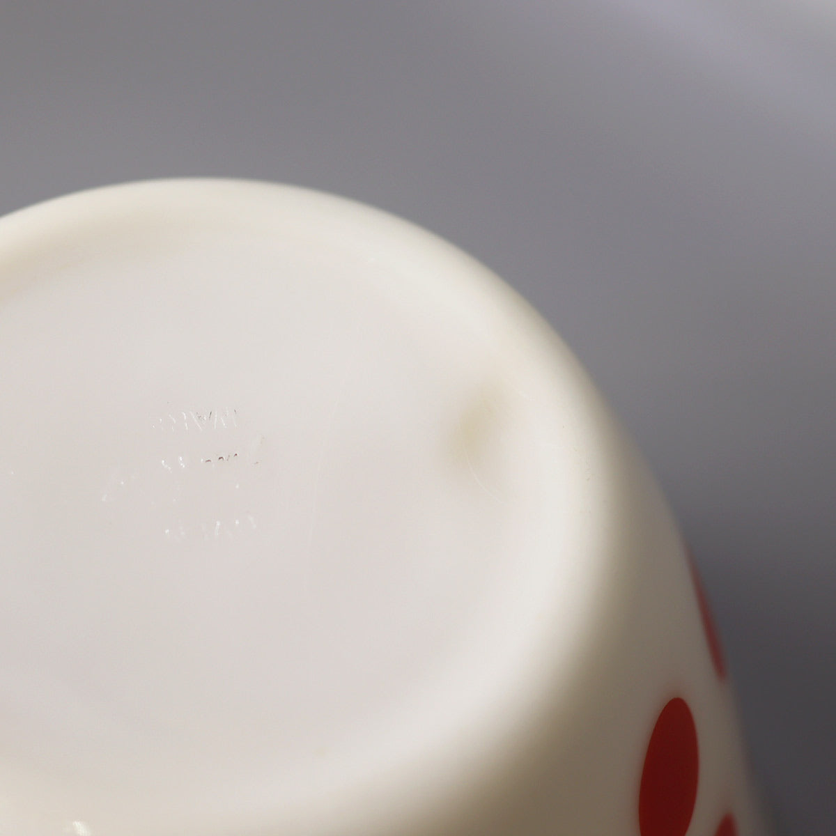 ファイヤーキング / Fire-King ミキシングボウル スプラッシュプルーフ レッド ヴィンテージ