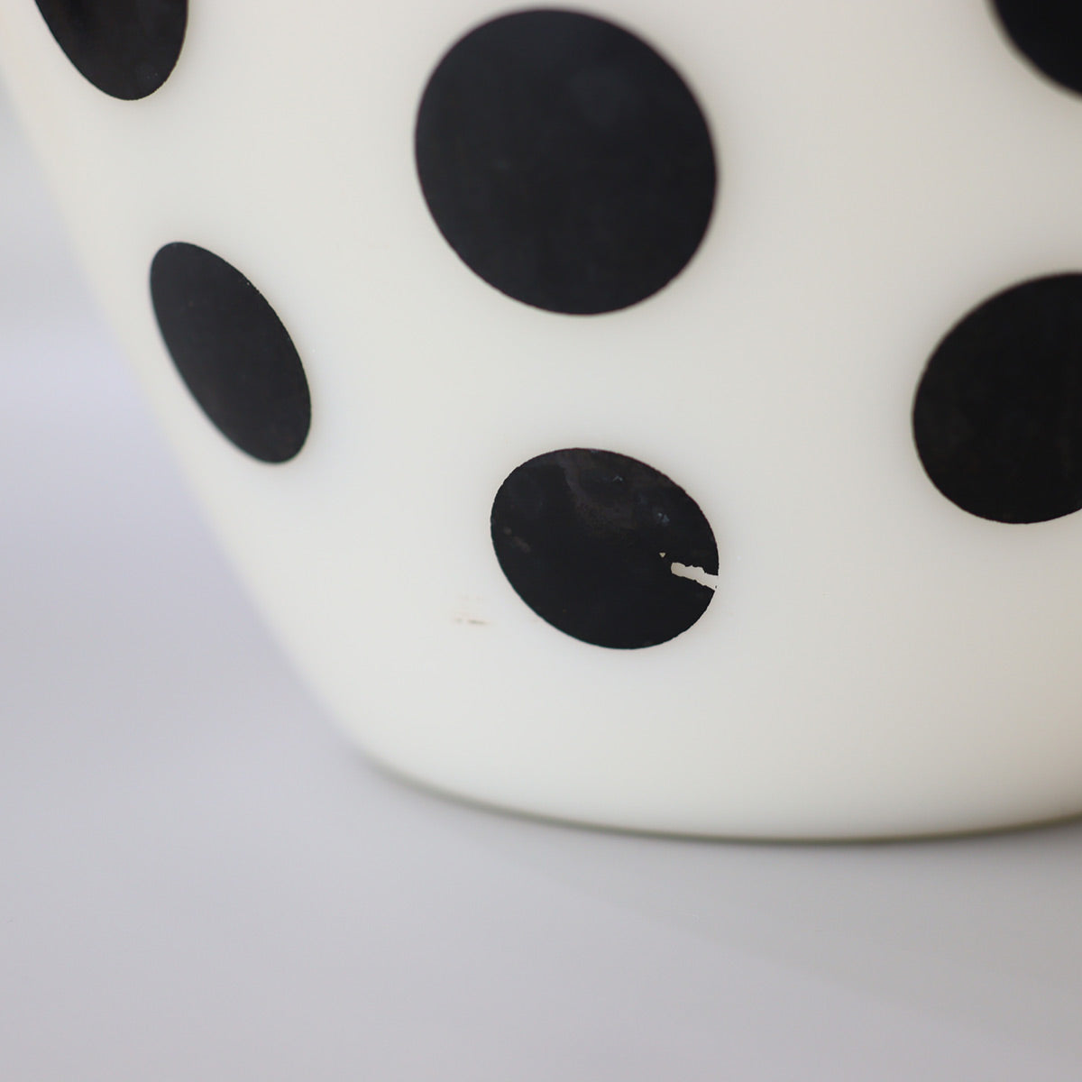 ファイヤーキング / Fire-King ミキシングボウル スプラッシュプルーフ ブラック ヴィンテージ