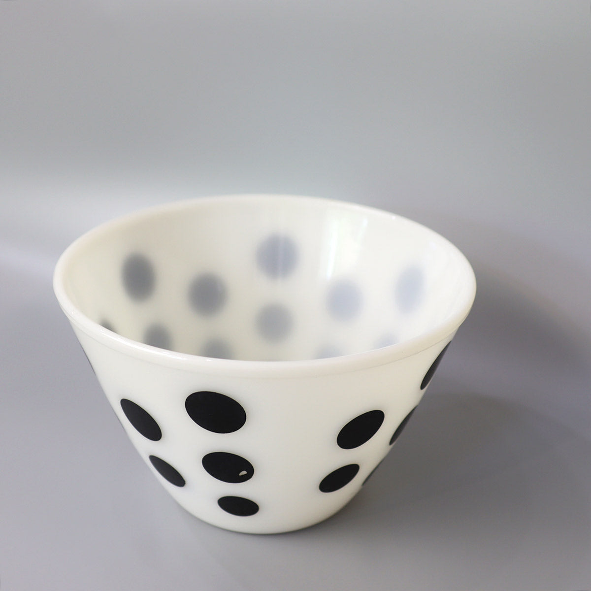 ファイヤーキング / Fire-King ミキシングボウル スプラッシュプルーフ ブラック ヴィンテージ