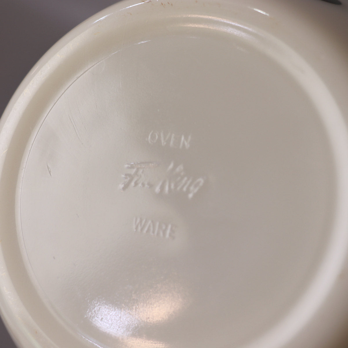 ファイヤーキング / Fire-King ミキシングボウル スプラッシュプルーフ ブラック ヴィンテージ