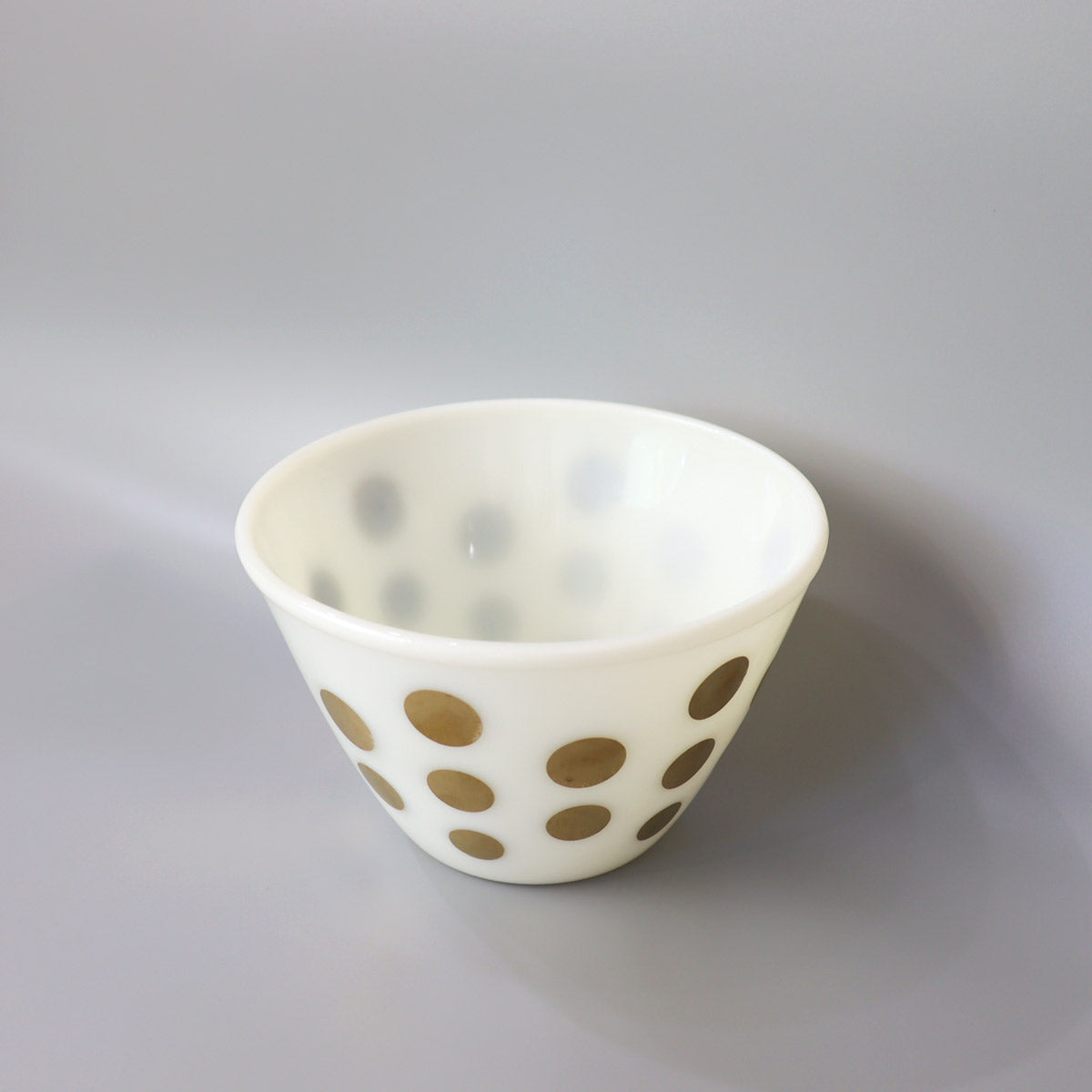 ファイヤーキング / Fire-King ミキシングボウル ゴールド ヴィンテージ