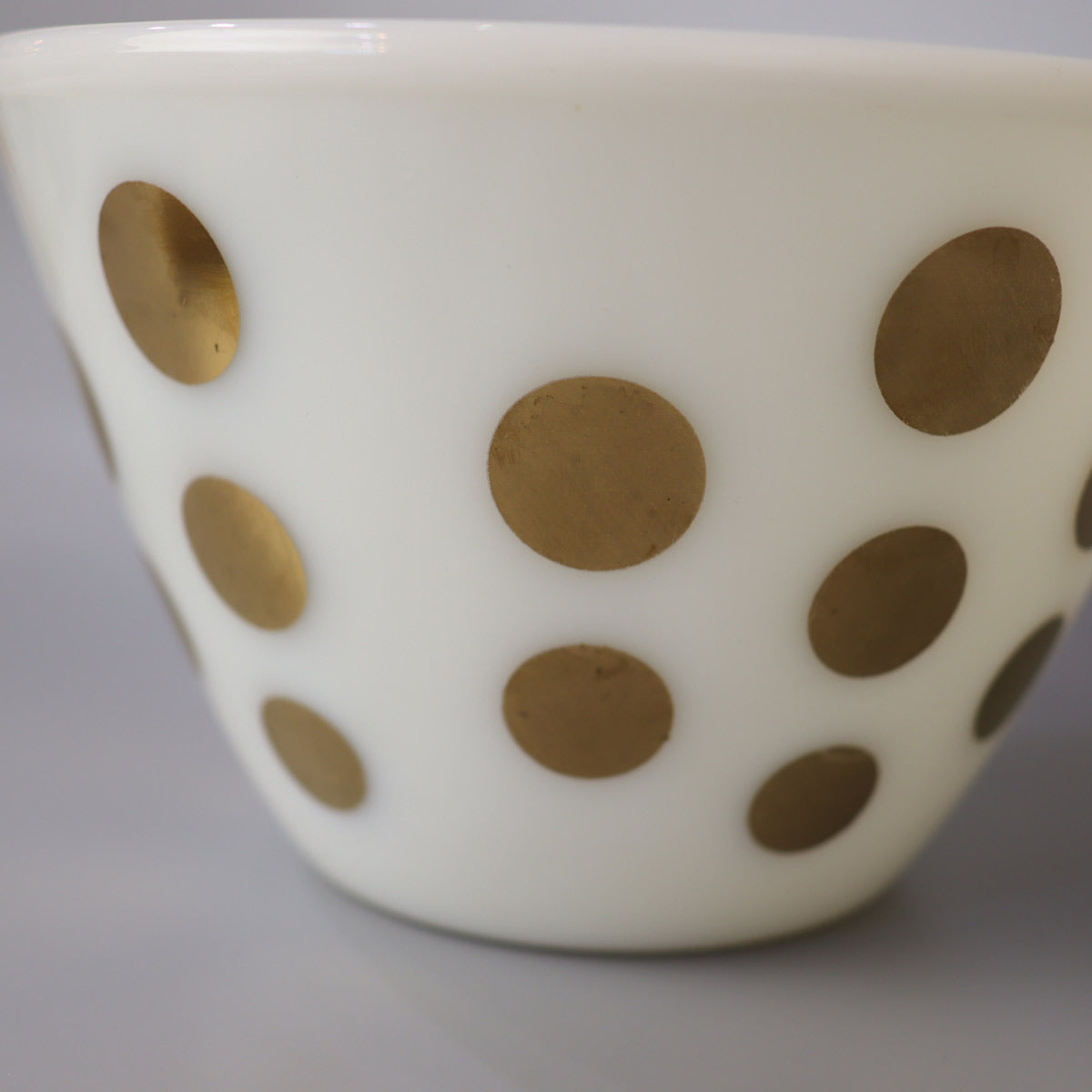 ファイヤーキング / Fire-King ミキシングボウル ゴールド ヴィンテージ