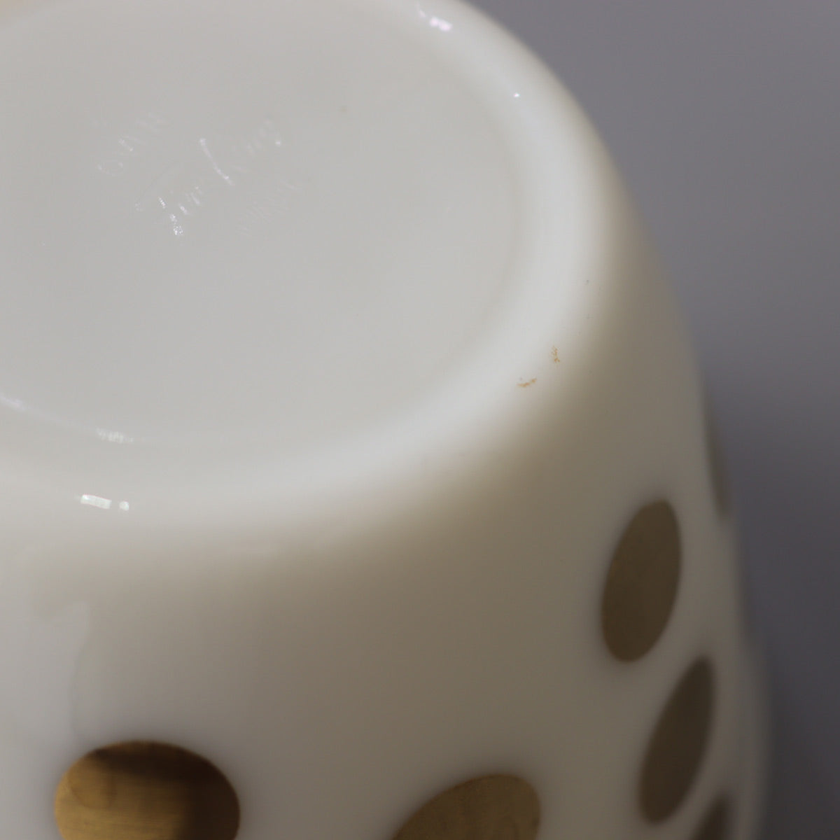 ファイヤーキング / Fire-King ミキシングボウル ゴールド ヴィンテージ