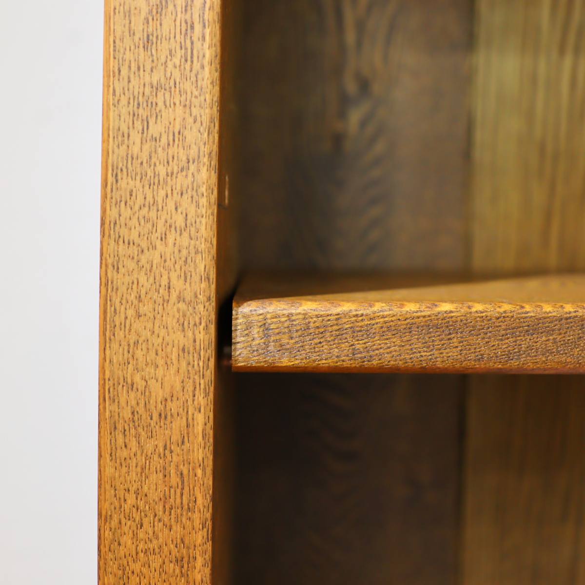 タモ無垢材 本棚 オープンシェルフ 飾り棚 中古