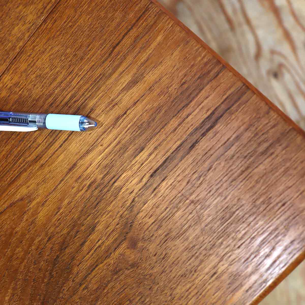 ソーイングボックス ワゴン 裁縫箱 サイドテーブル チーク キャスター付き スウェーデン製 北欧 ヴィンテージ