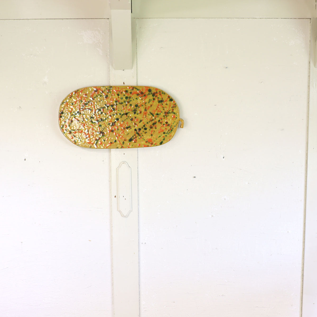 アラビア / ARABIA 石本藤雄 陶板 Wall Relief 冬瓜 2013年作 中古