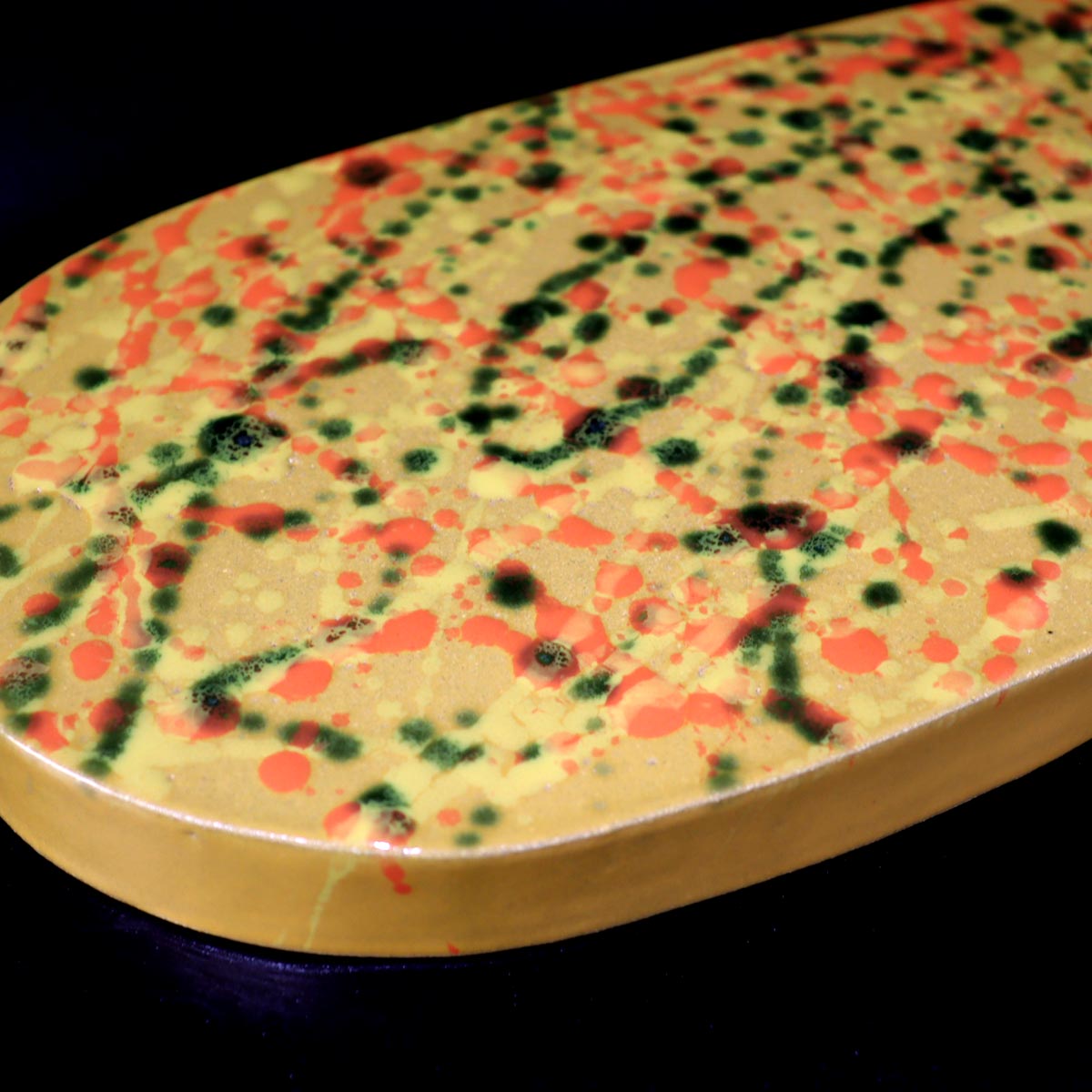 アラビア / ARABIA 石本藤雄 陶板 Wall Relief 冬瓜 2013年作 中古