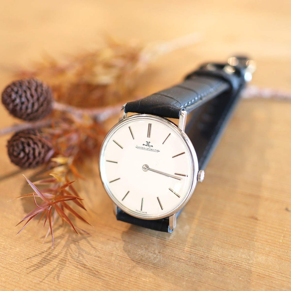 ジャガー・ルクルト JAEGER-LECOULTRE ラウンドモデル 腕時計 スイス ホワイト 革ベルト 手巻き ヴィンテージ 中古 –  RESTYLE