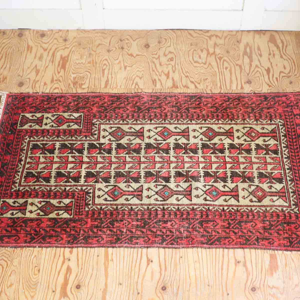 絨毯 アクセント ラグ 薄手 【1】 ヴィンテージ