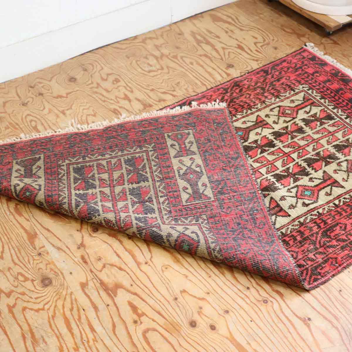 絨毯 アクセント ラグ 薄手 【1】 ヴィンテージ