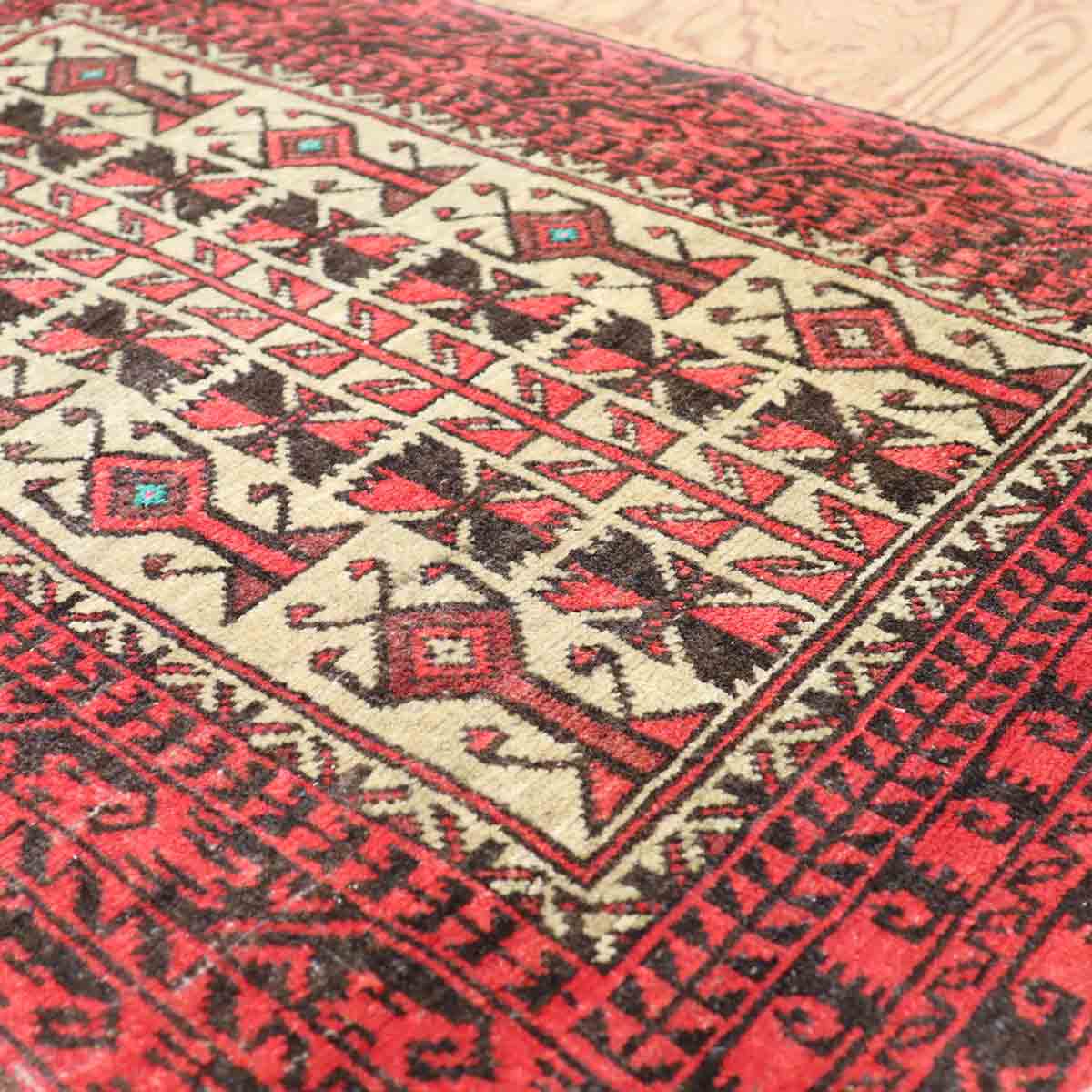 絨毯 アクセント ラグ 薄手 【1】 ヴィンテージ