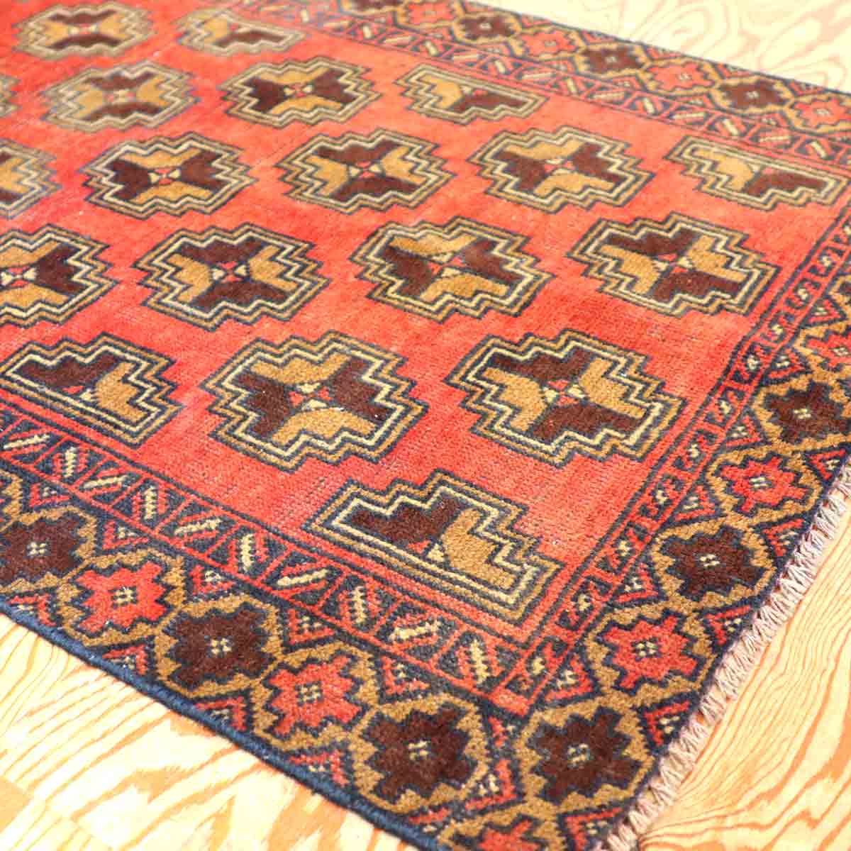 絨毯 アクセント ラグ 薄手 【2】 ヴィンテージ