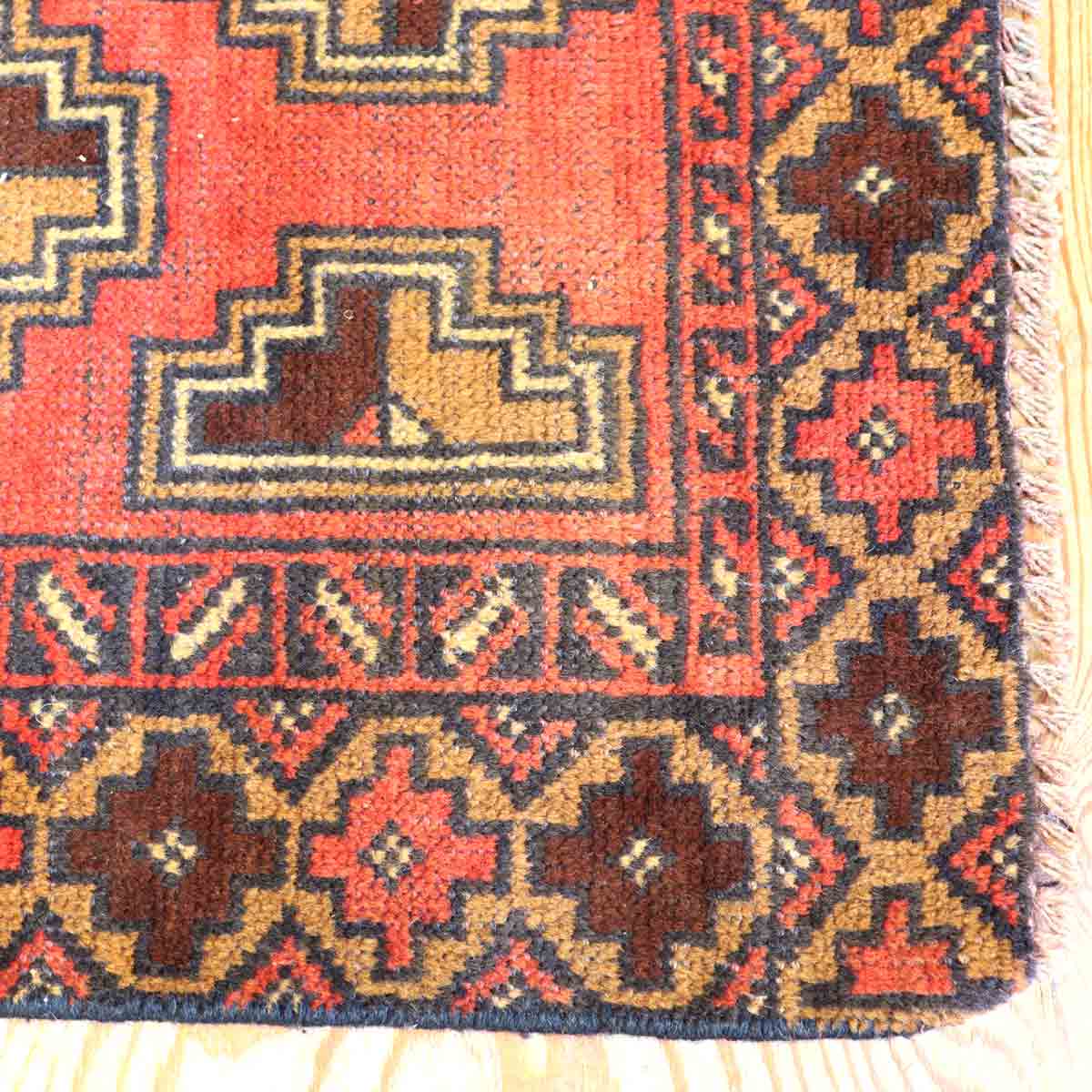 絨毯 アクセント ラグ 薄手 【2】 ヴィンテージ