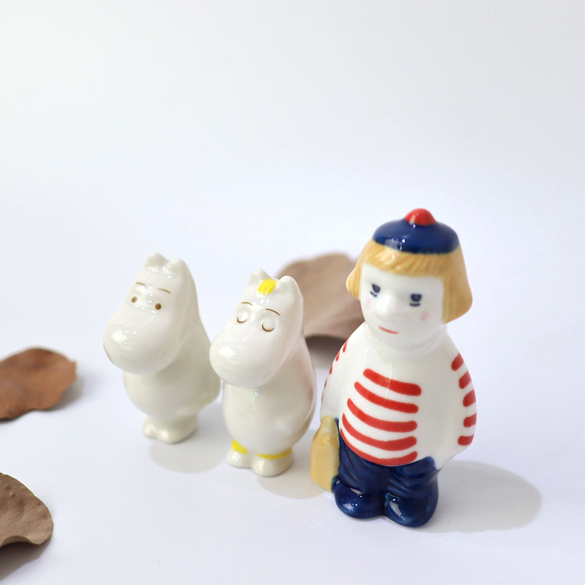 アラビア / ARABIA ムーミン フィギュア 3体セット フローレン トゥーティッキー 中古