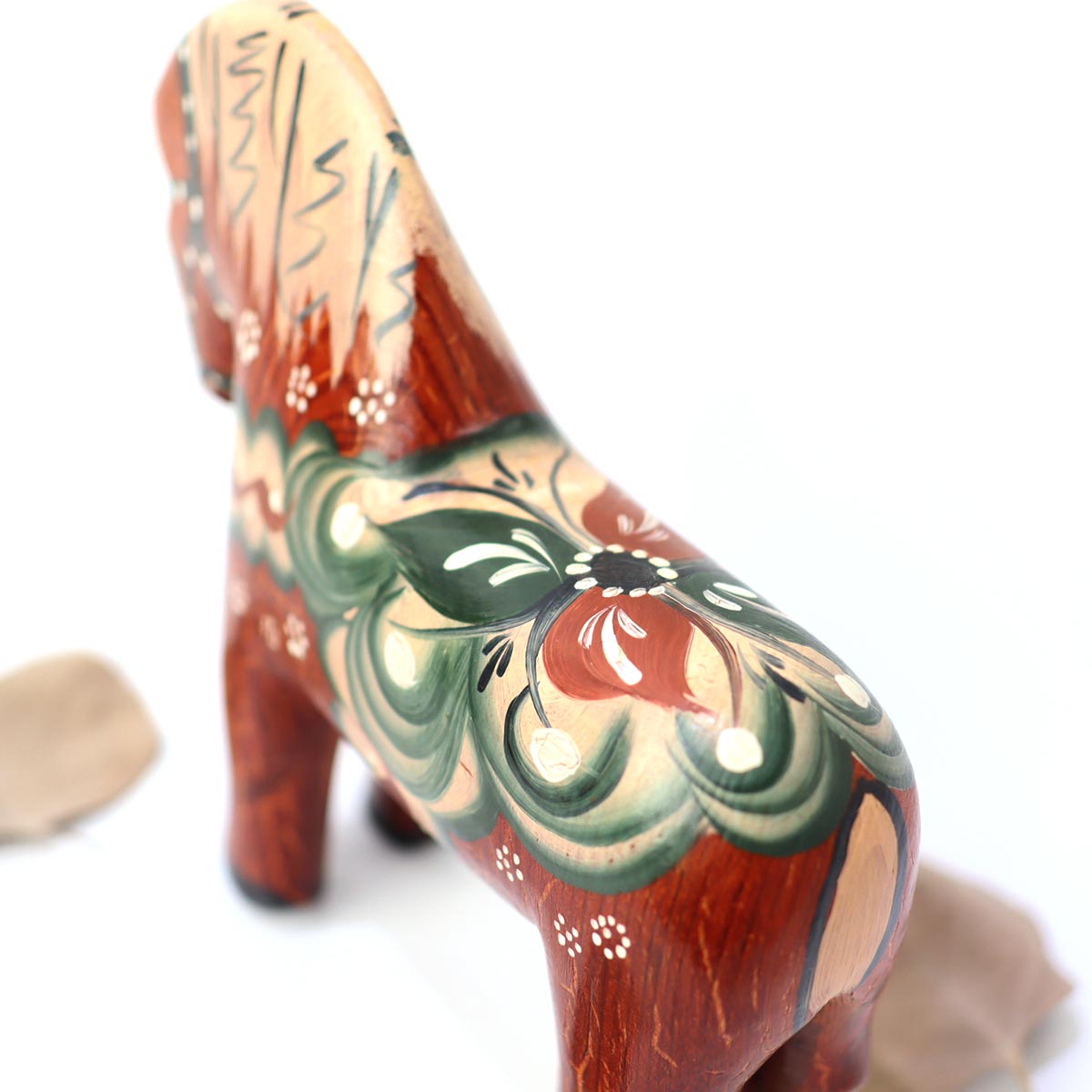 フェーネス ヘムスロイド / Farnas Hemslojd ダーラナホース レッド スウェーデン 置物 中古