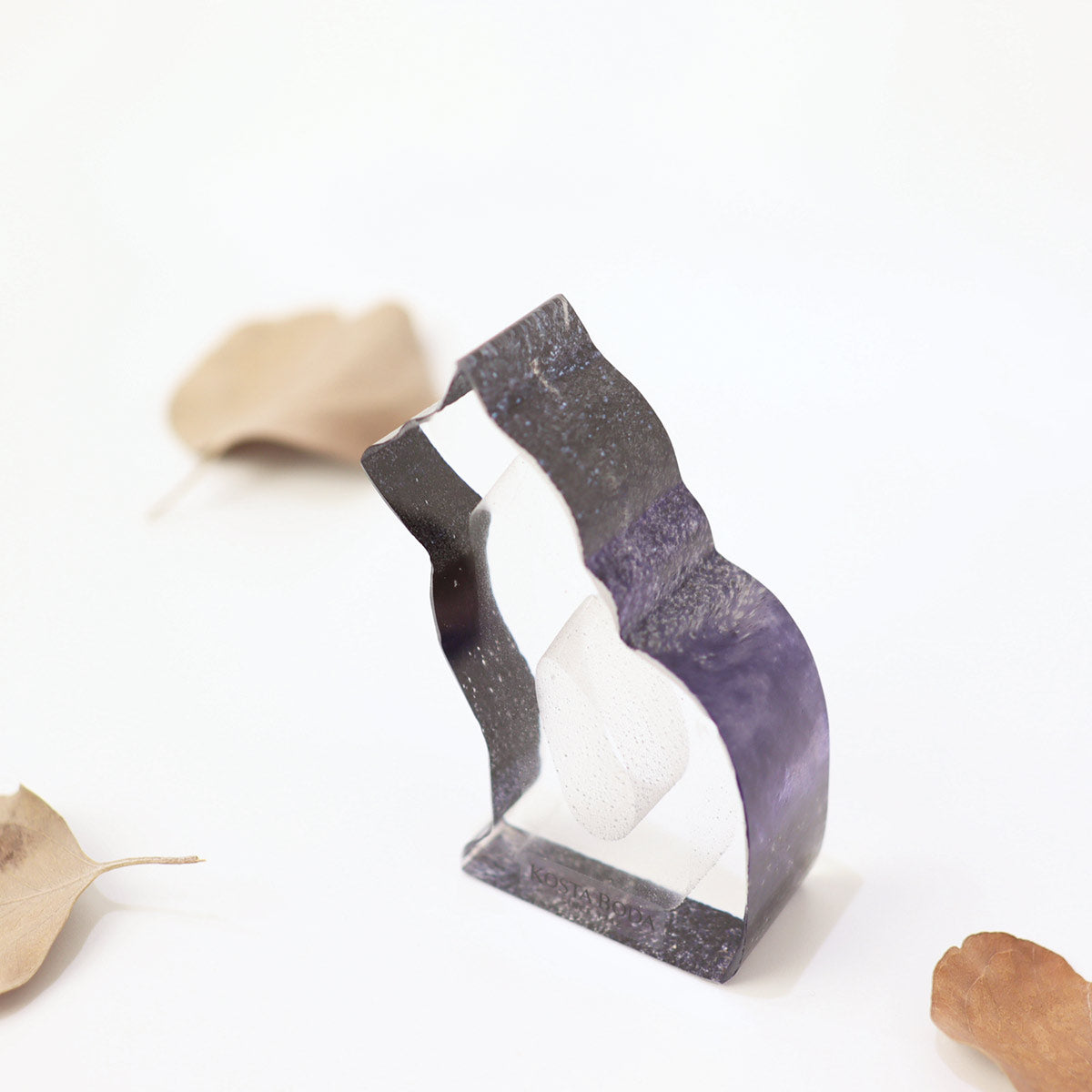 コスタボダ / KOSTA BODA ミニスカルプチャー マウストラップ ネコ 北欧 中古