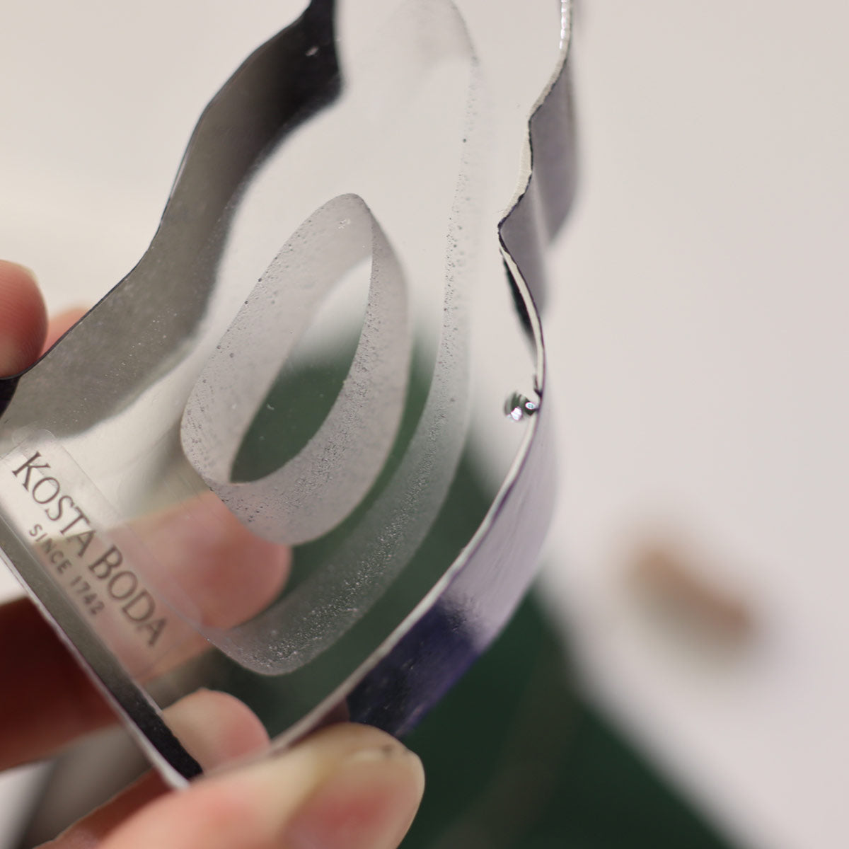 コスタボダ / KOSTA BODA ミニスカルプチャー マウストラップ ネコ 北欧 中古