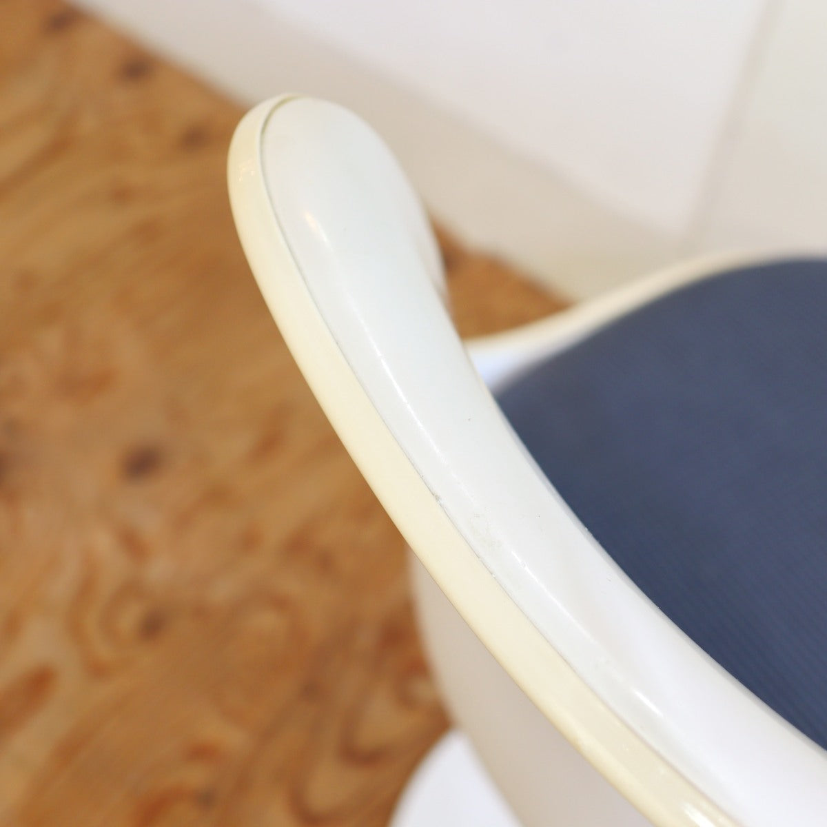ノール / Knoll チューリップチェア ブルー ダイニングチェア エーロサーリネン 【9】 ヴィンテージ
