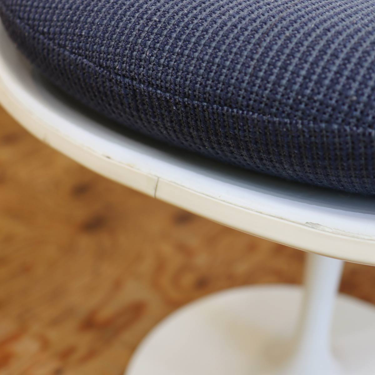 ノール / Knoll チューリップチェア ブルー ダイニングチェア エーロサーリネン 【10】 ヴィンテージ