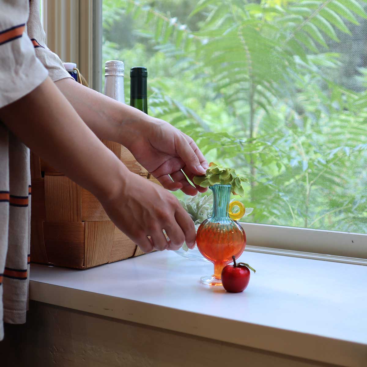 コスタボダ / KOSTA BODA BonBonシリーズ ミニチュアカラフェ 一輪挿し インテリア小物 北欧 スウェーデン 中古