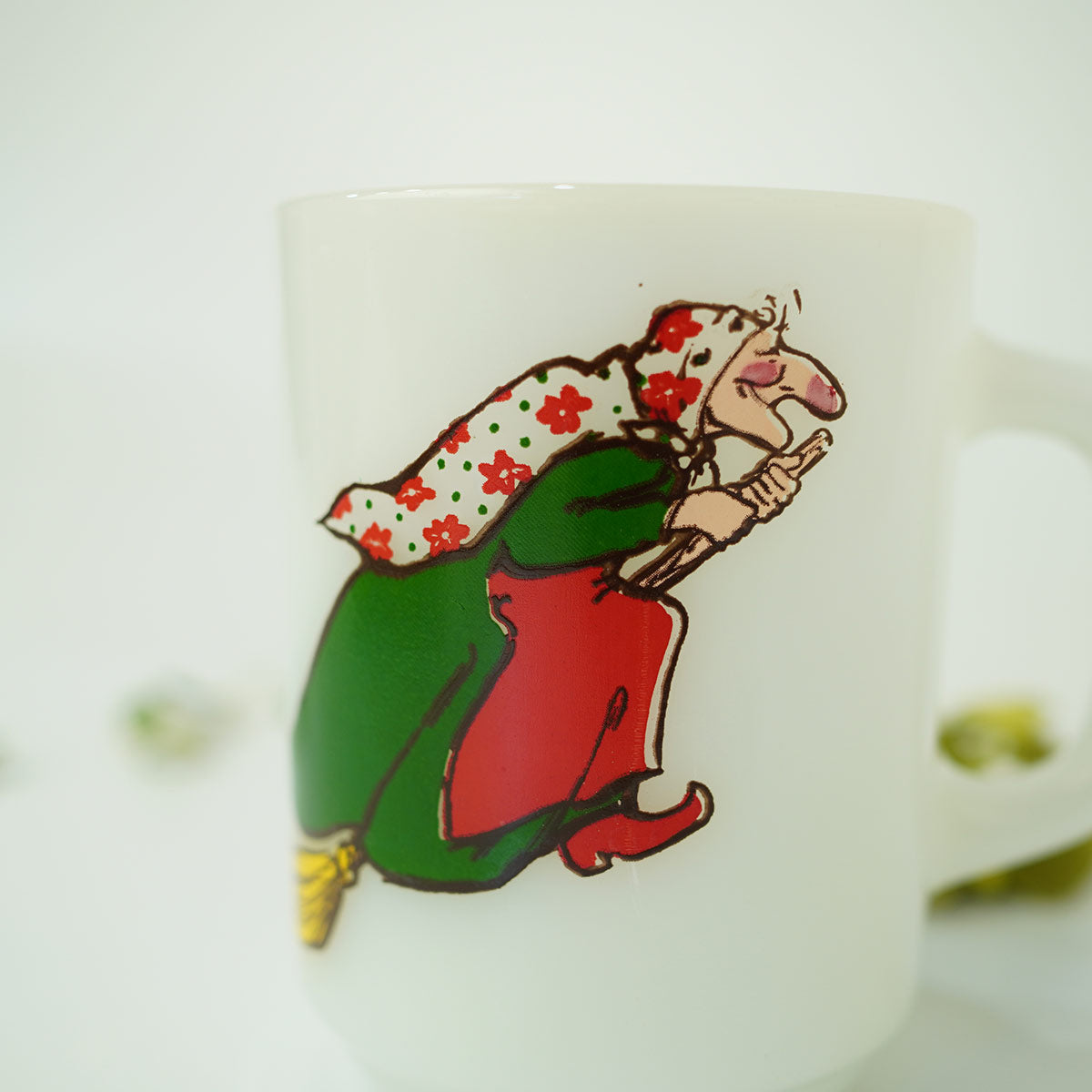 ファイヤーキング / Fire-King ノルウェジアンウィッチ マグカップ 中古