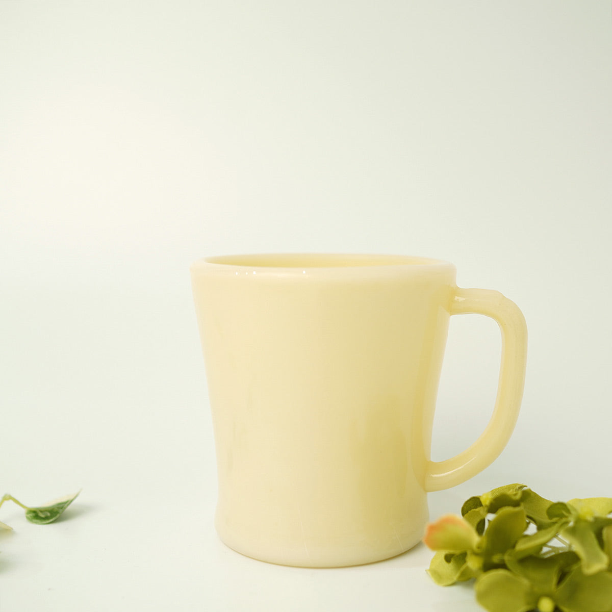 ファイヤーキング / Fire-King Dハンドルマグ アイボリー ヴィンテージ