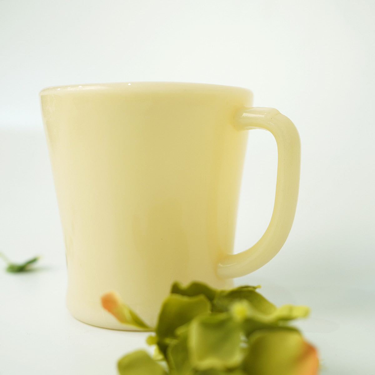 ファイヤーキング / Fire-King Dハンドルマグ アイボリー ヴィンテージ