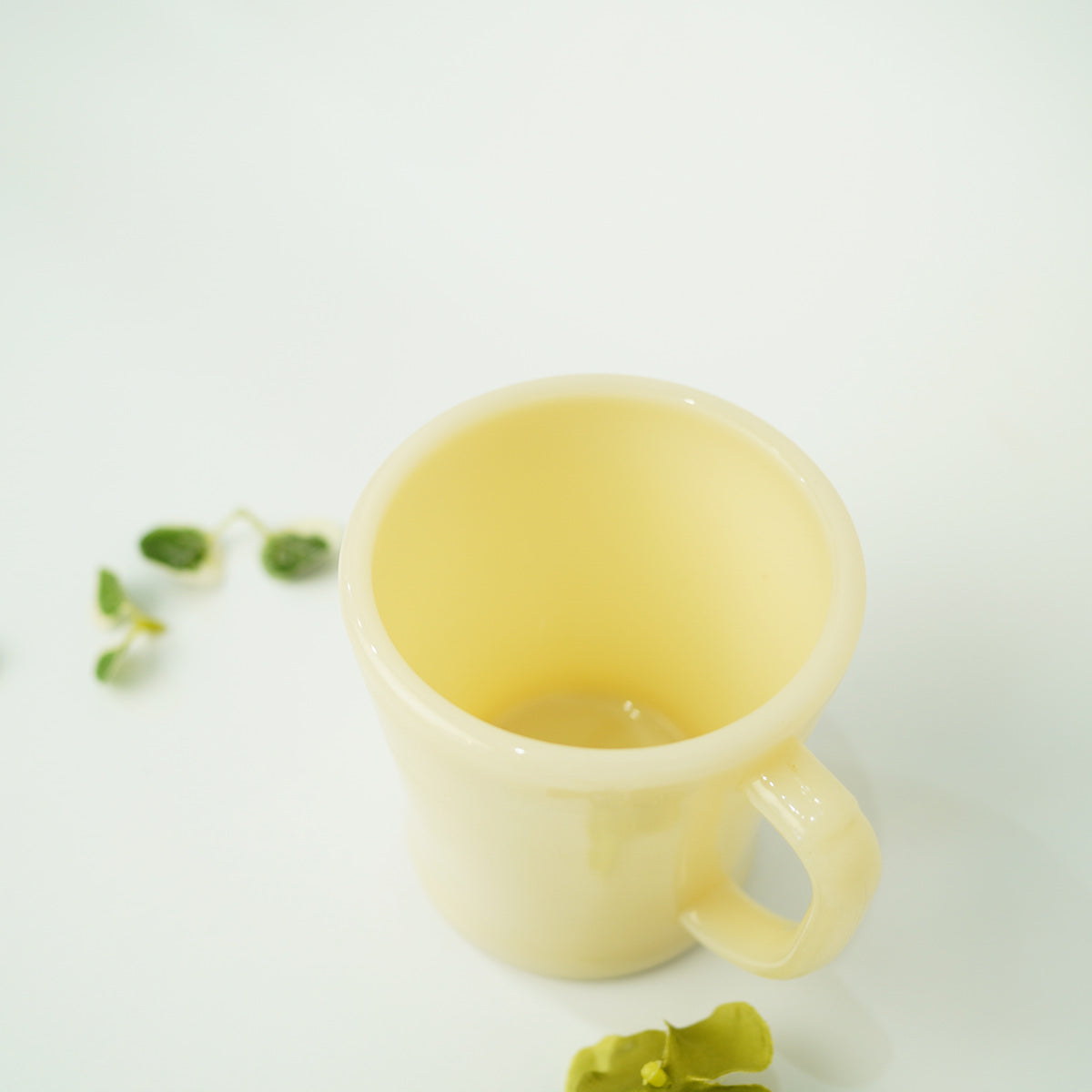 ファイヤーキング / Fire-King Dハンドルマグ アイボリー ヴィンテージ