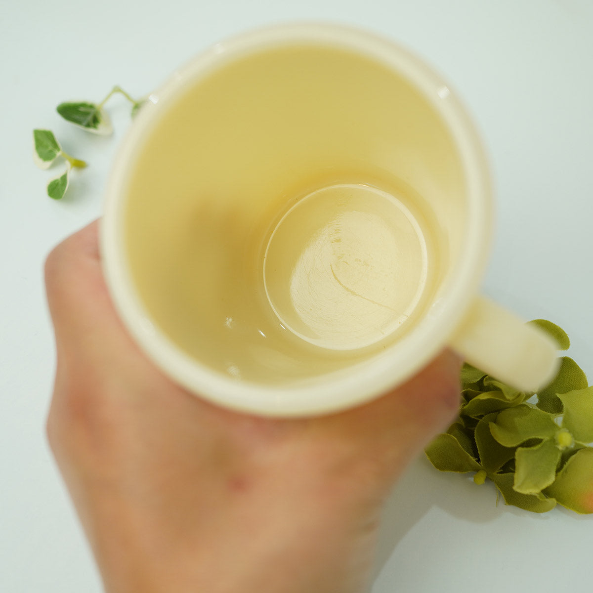 ファイヤーキング / Fire-King Dハンドルマグ アイボリー ヴィンテージ