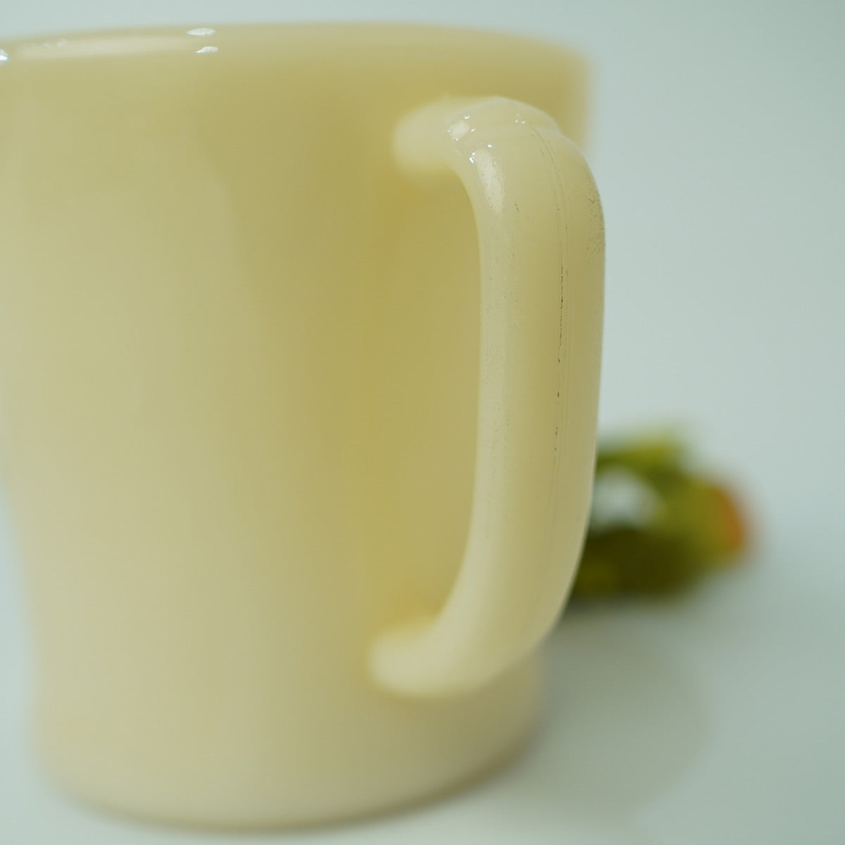 ファイヤーキング / Fire-King Dハンドルマグ アイボリー ヴィンテージ