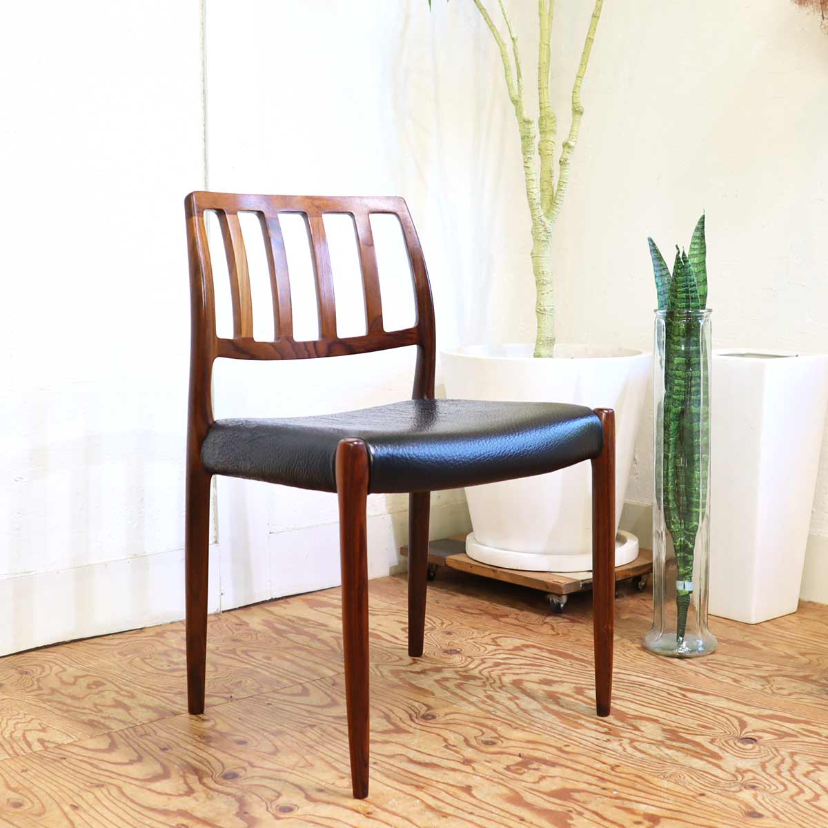 J.L.モラー / J.L.Moller No.83 チェア ダイニングチェア ニールス・O・モラ― 中古