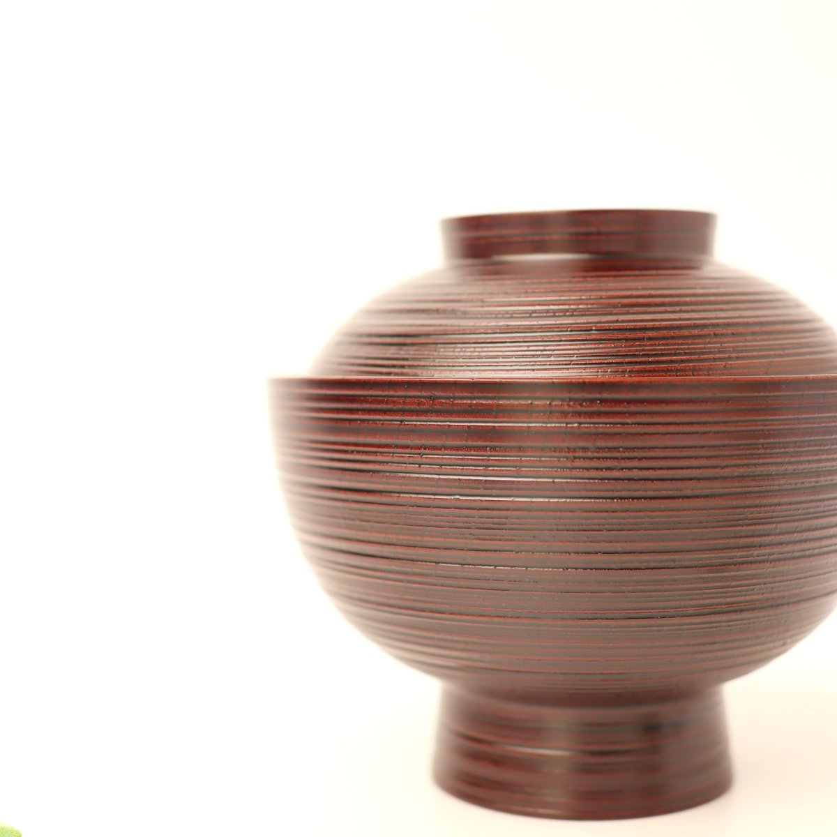 赤木 明登 荒目椀 蓋付 汁椀 漆器 輪島塗 未使用