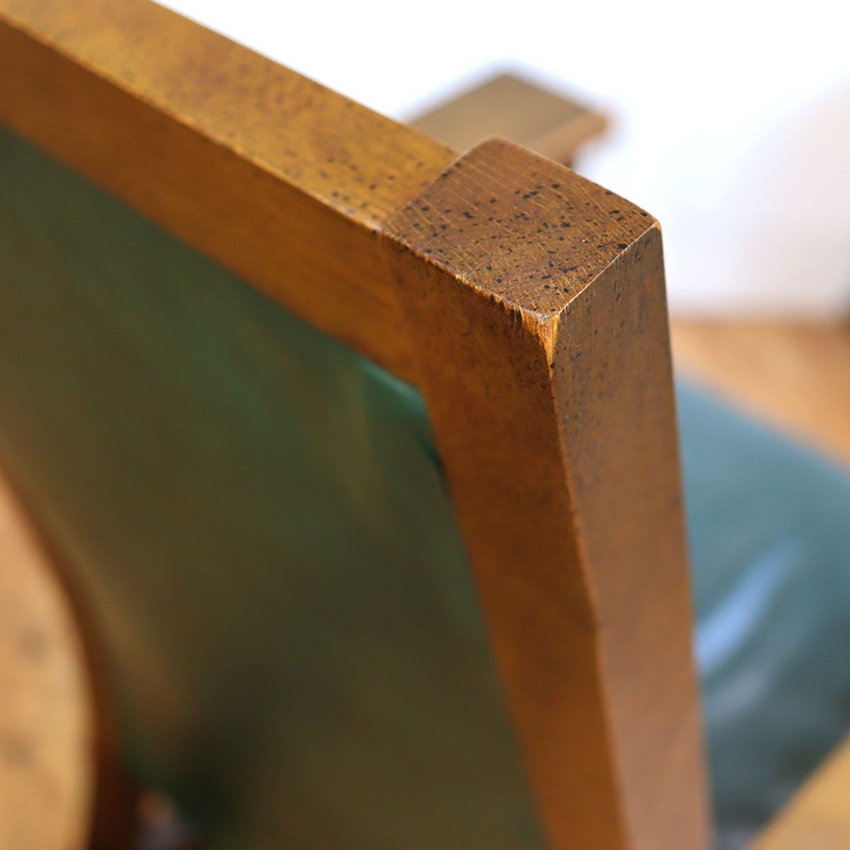 フレックススチ―ル・インダストリ―ズ / Flexsteel Industries ロッキングチェア 本革 グリーン 中古