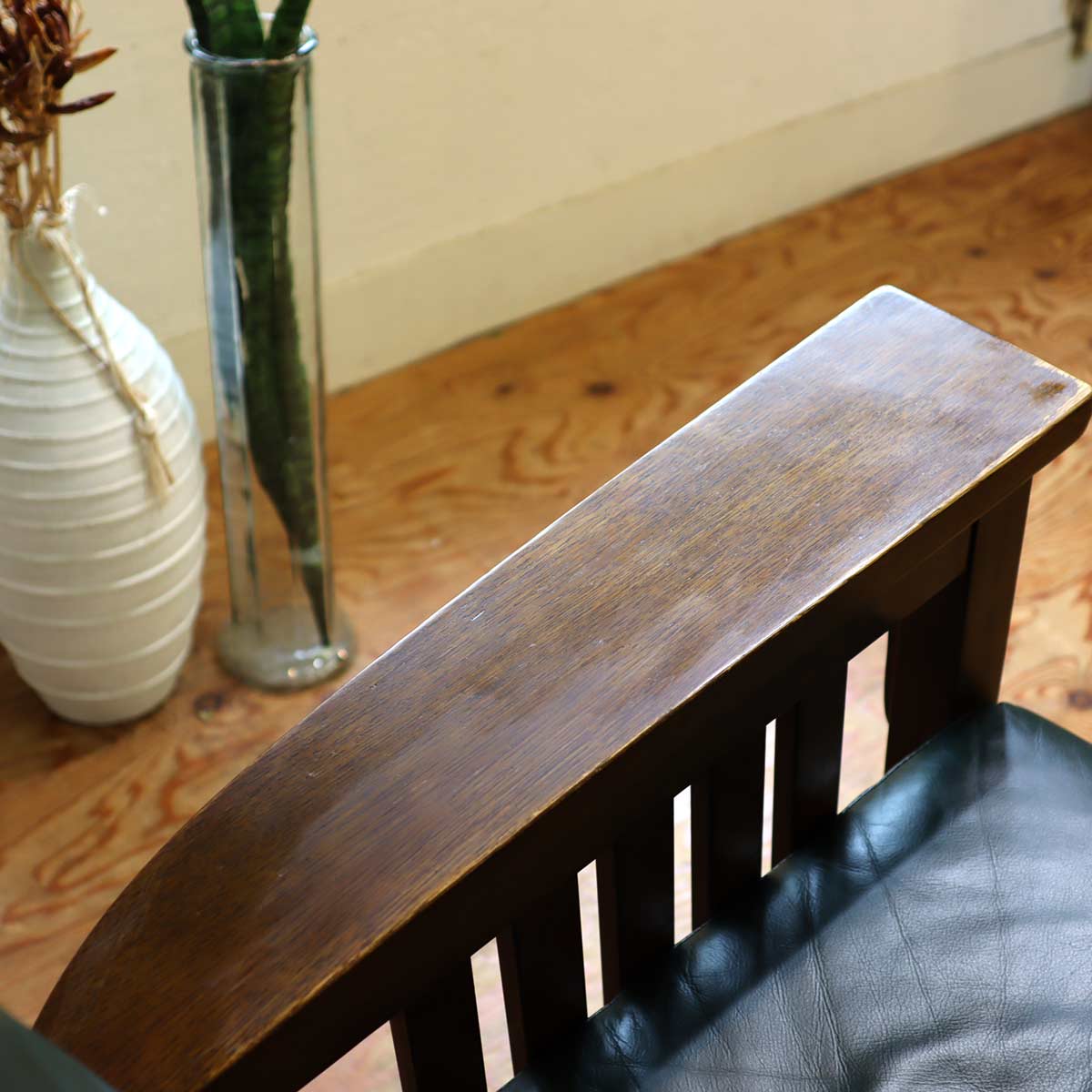 フレックススチ―ル・インダストリ―ズ / Flexsteel Industries ロッキングチェア 本革 グリーン 中古