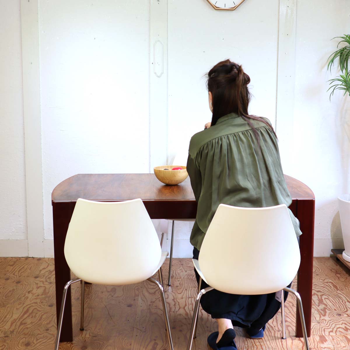 天童木工 / Tendo ブラジレイラ エクステンション ダイニングテーブル 伸長式 ブラジリアンローズウッド ヴィンテージ<i>動画</i>