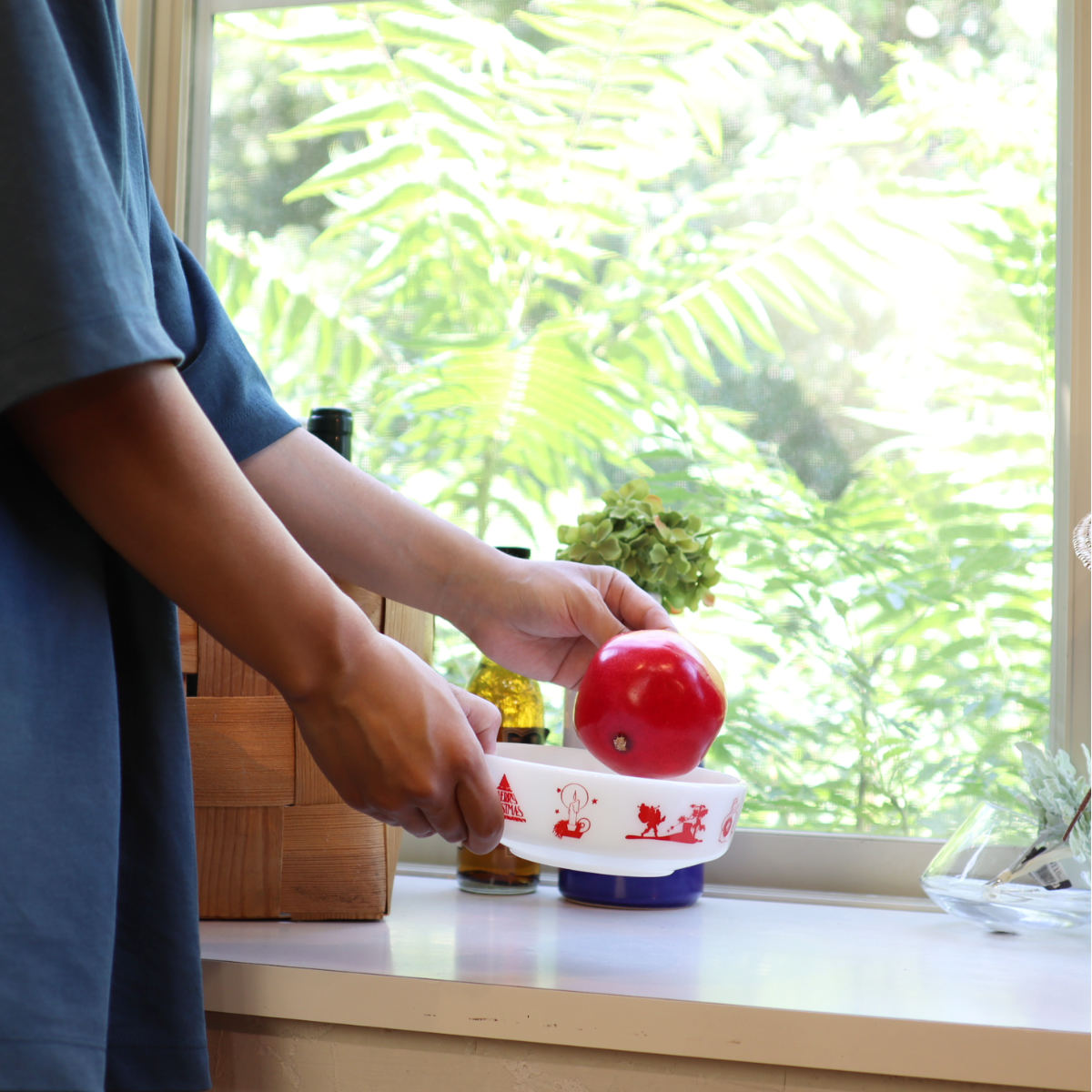コーニング / Corning パイレックス / PYREX ボウル クリスマス柄 希少 ヴィンテージ