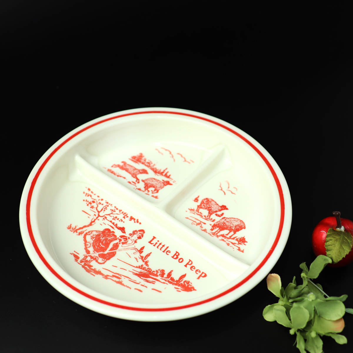 ファイヤーキング / Fire-King リトルボーピープ チャイルドプレート ヴィンテージ