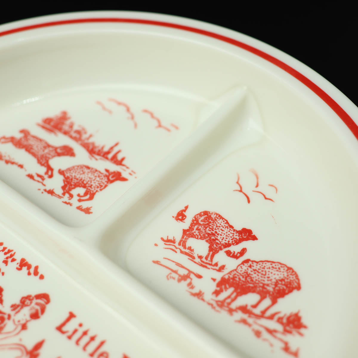 ファイヤーキング / Fire-King リトルボーピープ チャイルドプレート ヴィンテージ