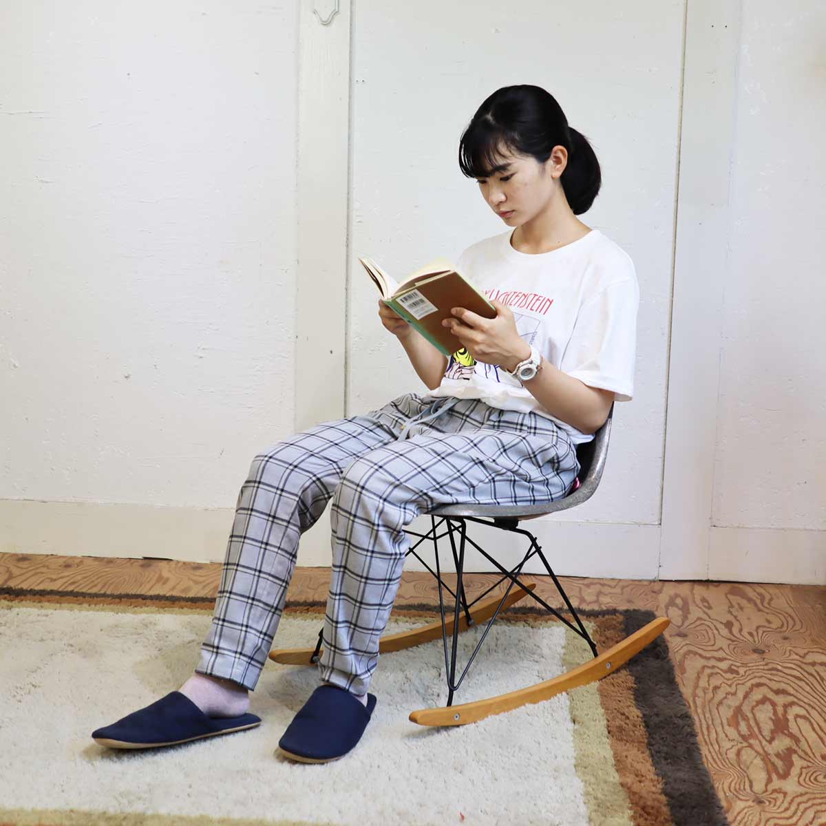 ハーマンミラー / Herman Miller サイドシェルチェア 2nd ロッカーベース チャールズ&レイ・イームズ  FRP ヴィンテージ