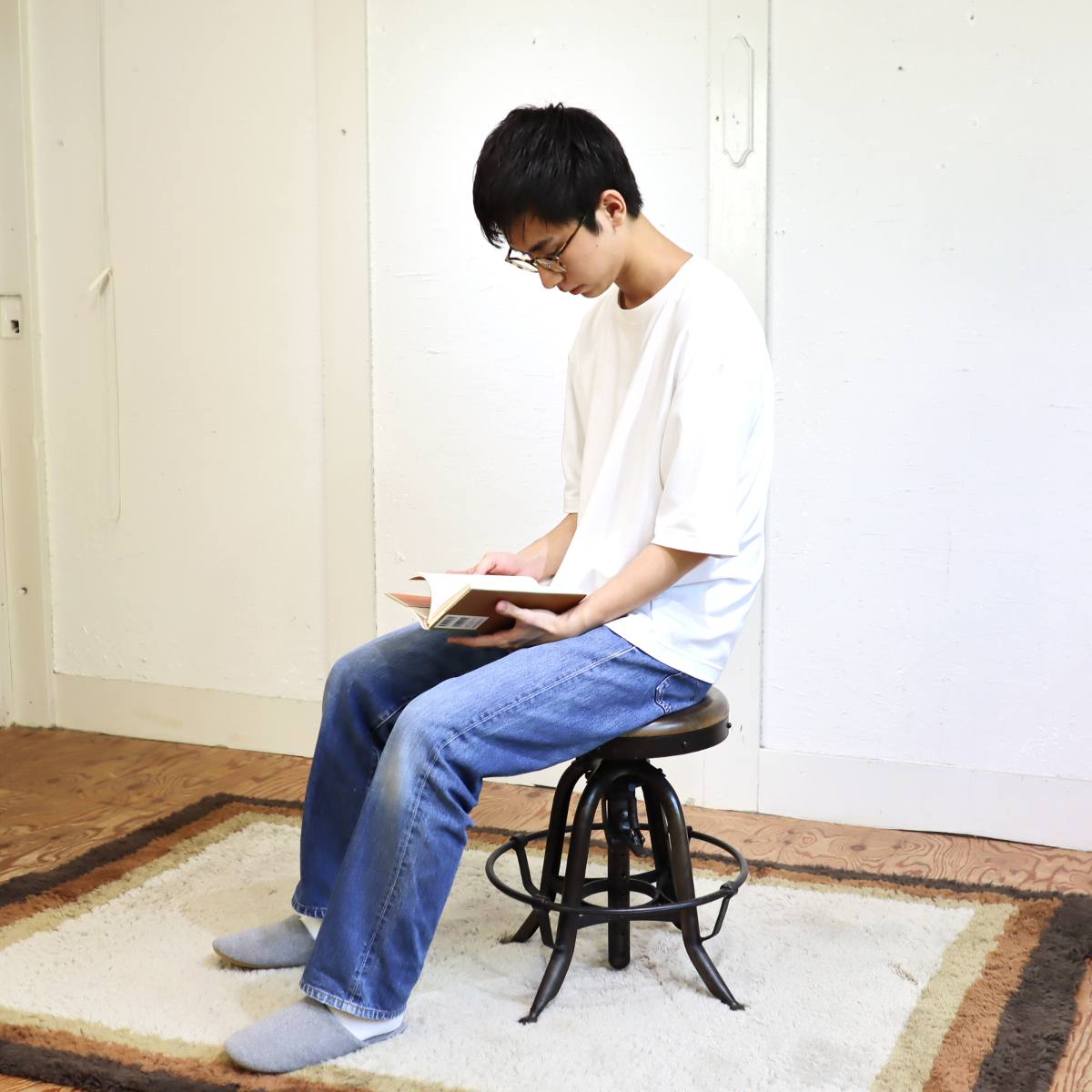 ジャーナルスタンダードファニチャー / journal standard Furniture スツール GUIDEL ATETIER STOOL 中古