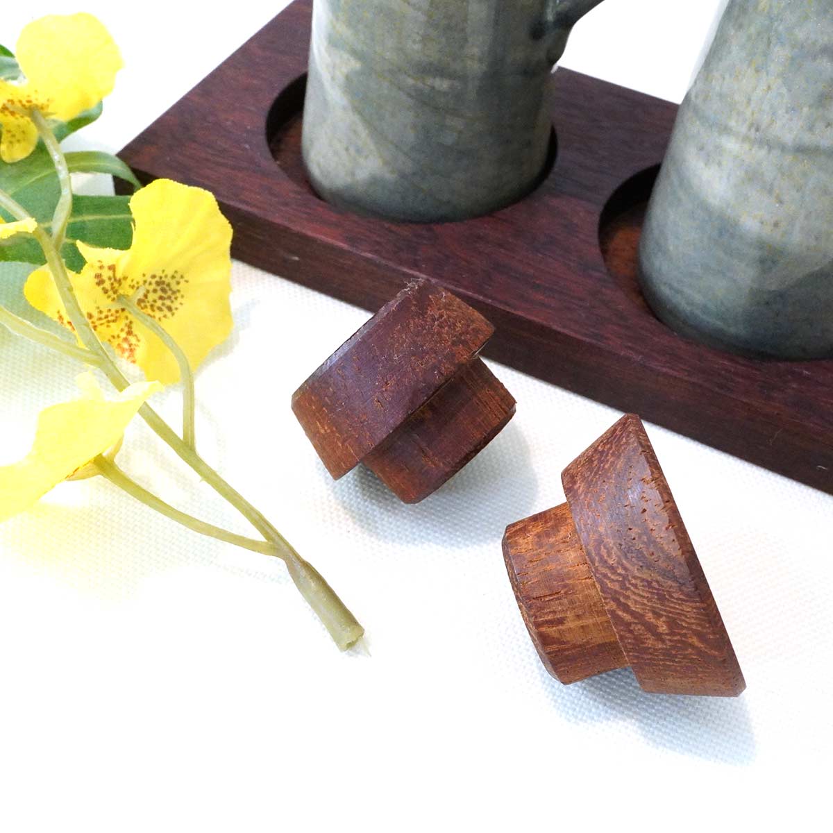 調味料入れ ビネガーボトル 醤油さし トレイ付き セット 古道具 ヴィンテージ