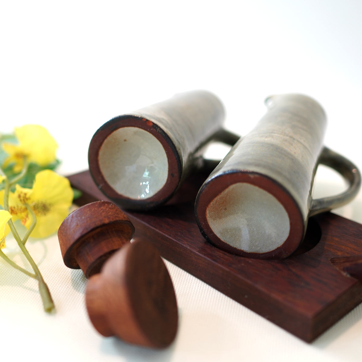 調味料入れ ビネガーボトル 醤油さし トレイ付き セット 古道具 ヴィンテージ