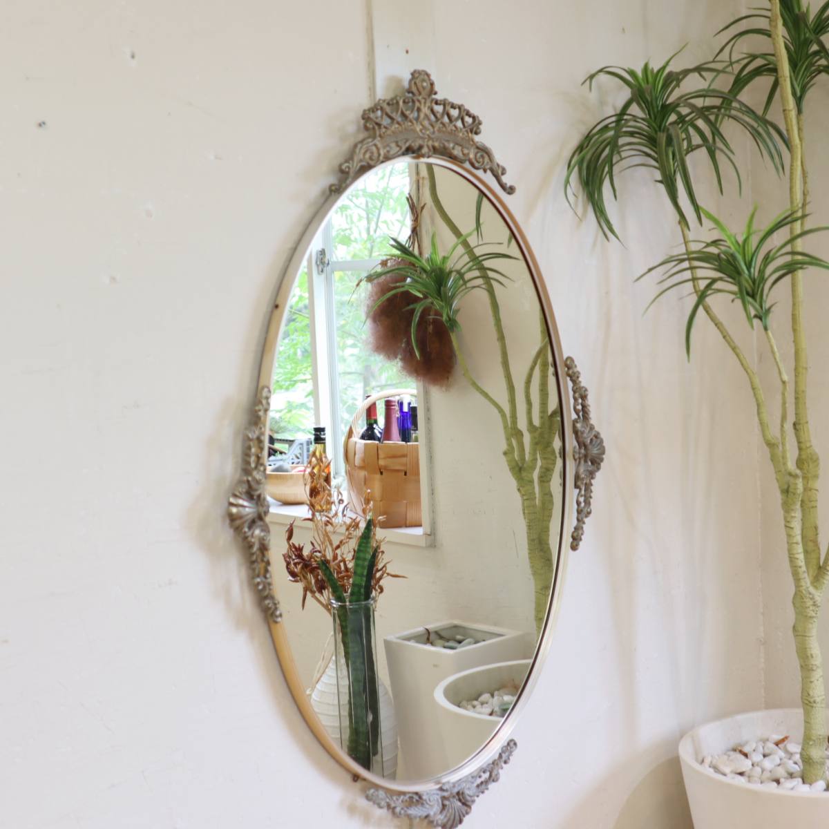 クラシカル ウォールミラー ヴィンテージ