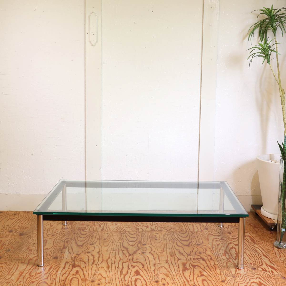 カッシーナ / Cassina LC10 センターテーブル ガラス リビング ロー 