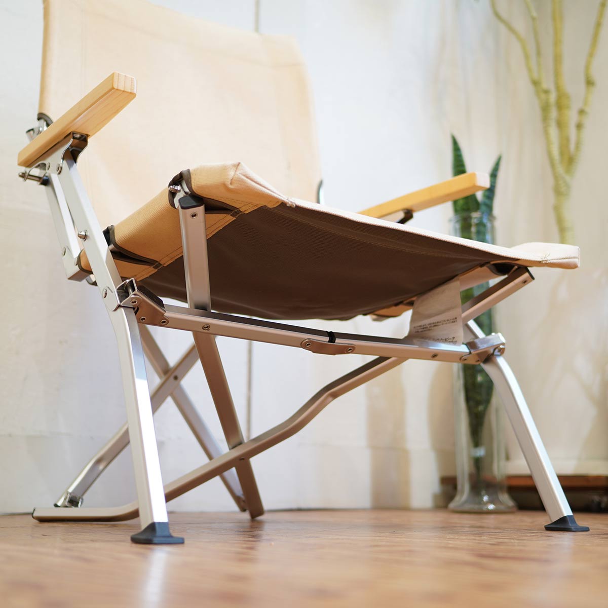 スノーピーク / snow peak ローチェア30 カーキ 折りたたみチェア 収納ケース付 LV-090KH 中古