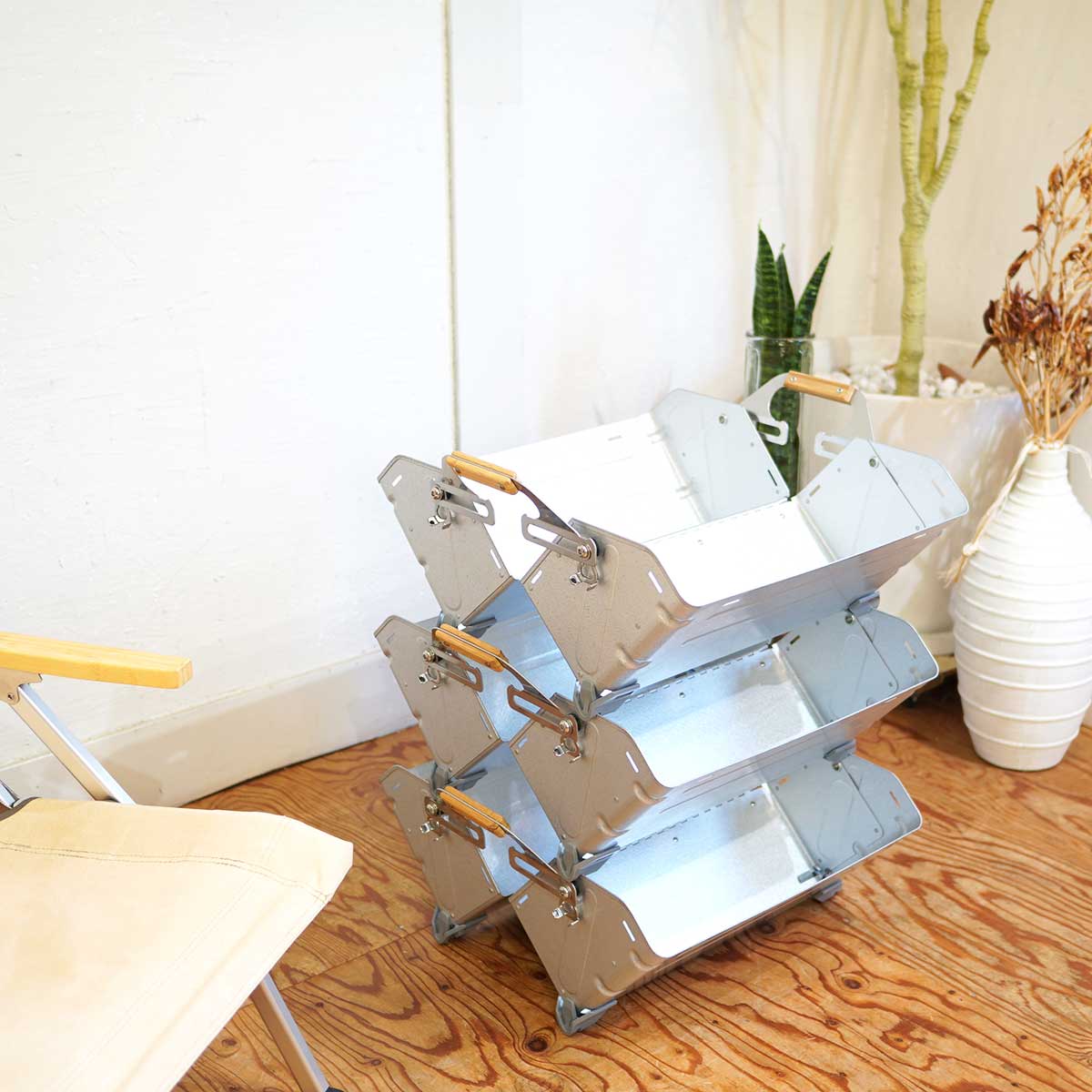 スノーピーク / snow peak シェルフコンテナ 25 UG-025G 中古