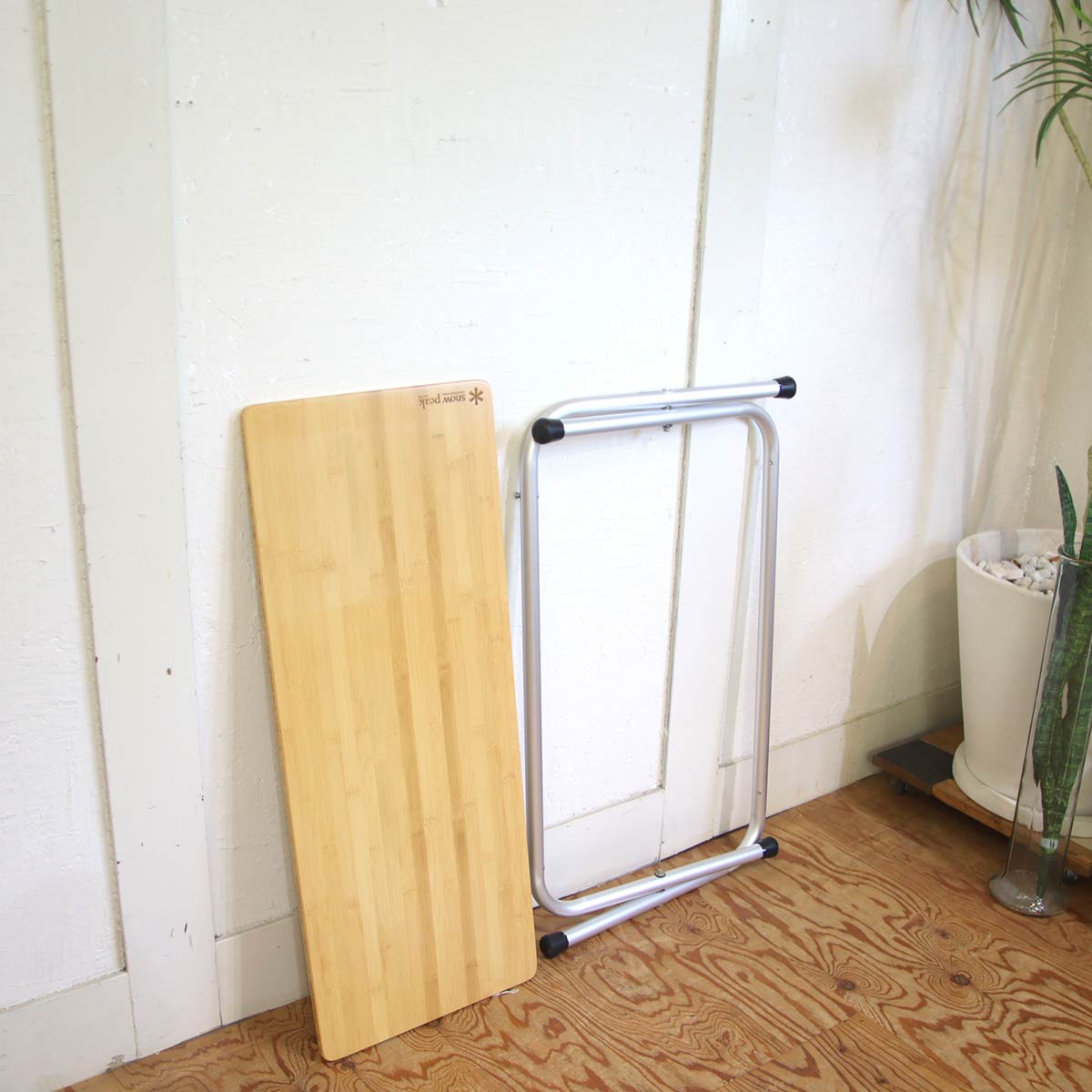 スノーピーク / snow peak フォールディング シェルフ 竹 ベンチ アウトドア 折りたたみ 【2】 中古