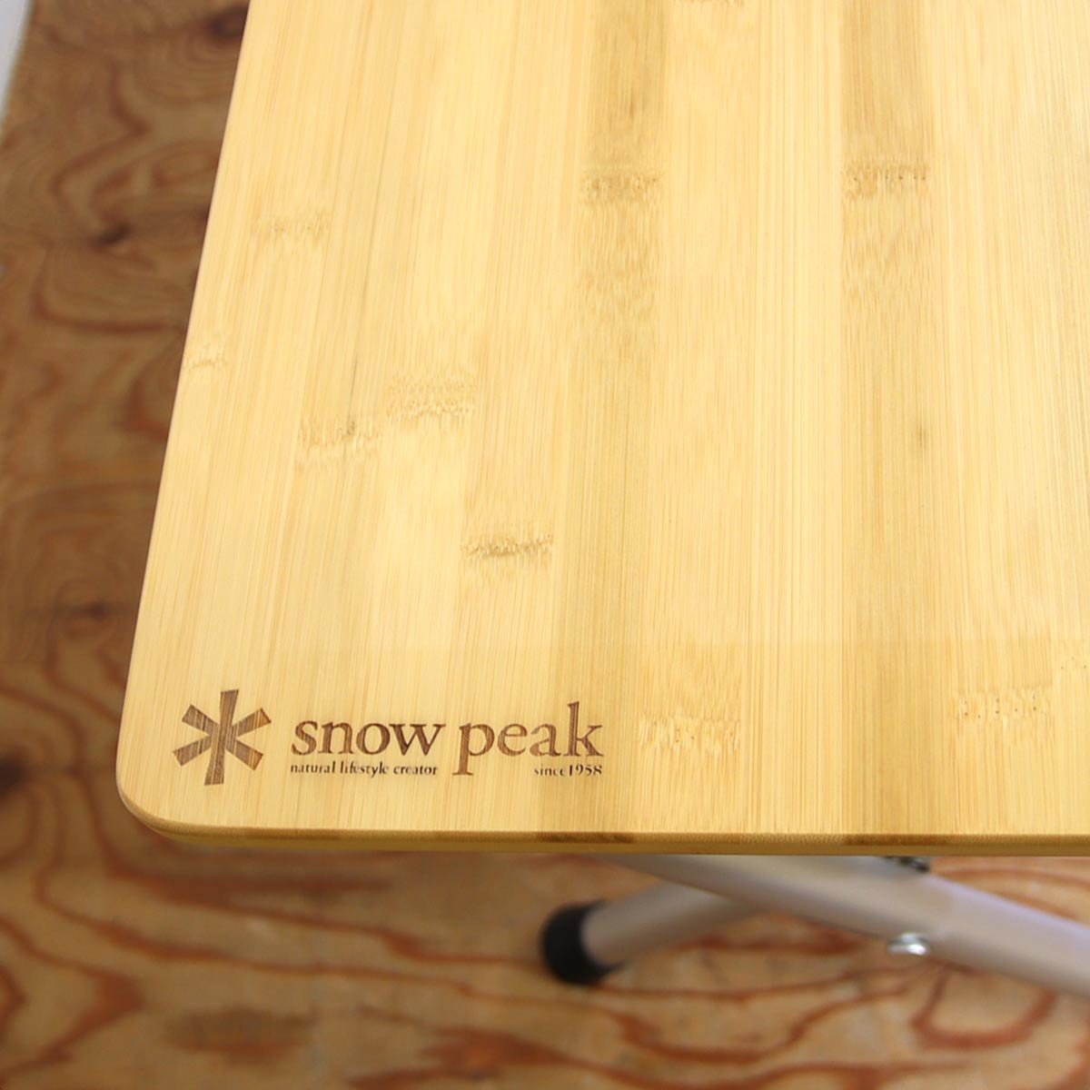 スノーピーク / snow peak フォールディング シェルフ 竹 ベンチ アウトドア 折りたたみ 【2】 中古