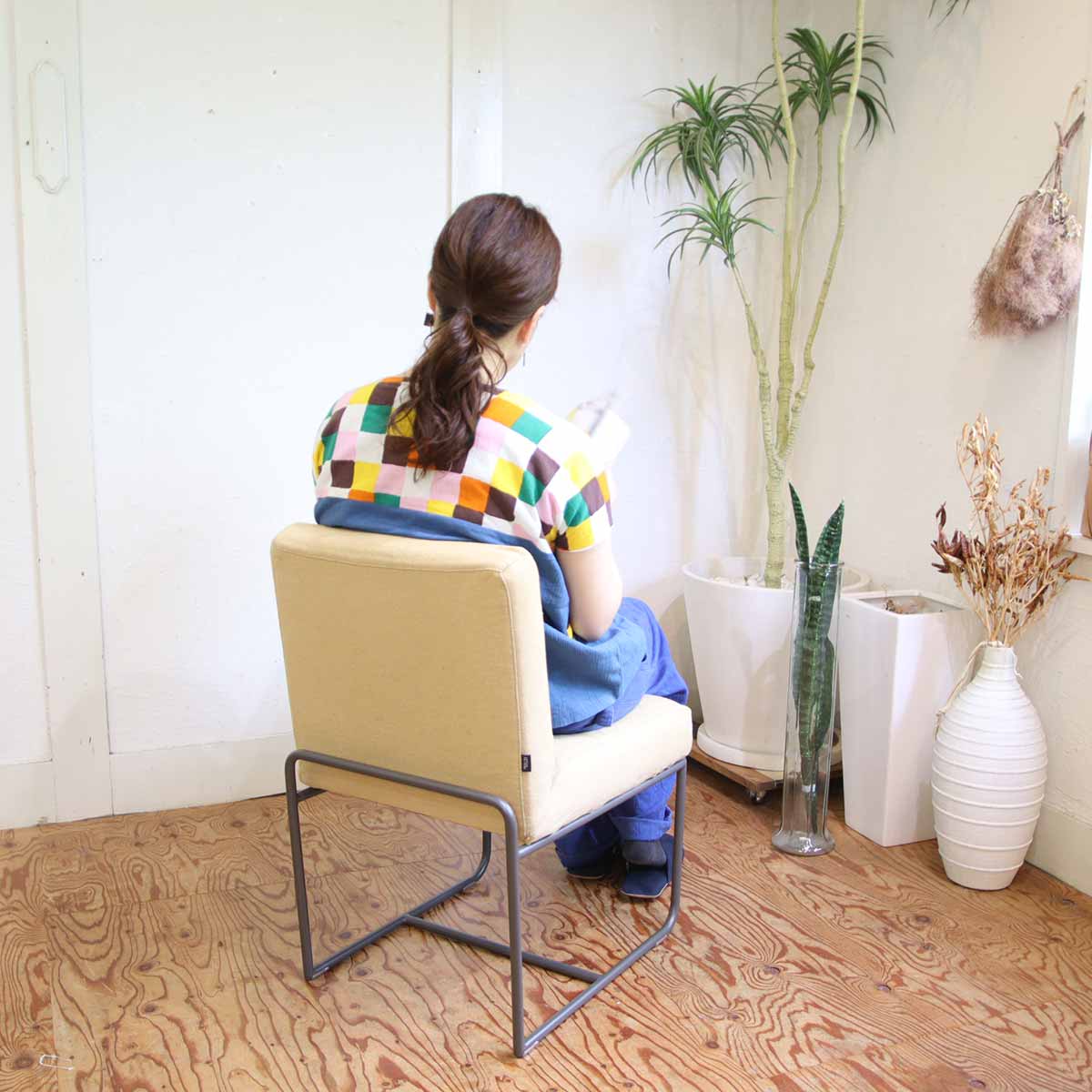 アクタス / ACTUS オウンS / OWN-S ダイニングチェア スチールレッグ 中古